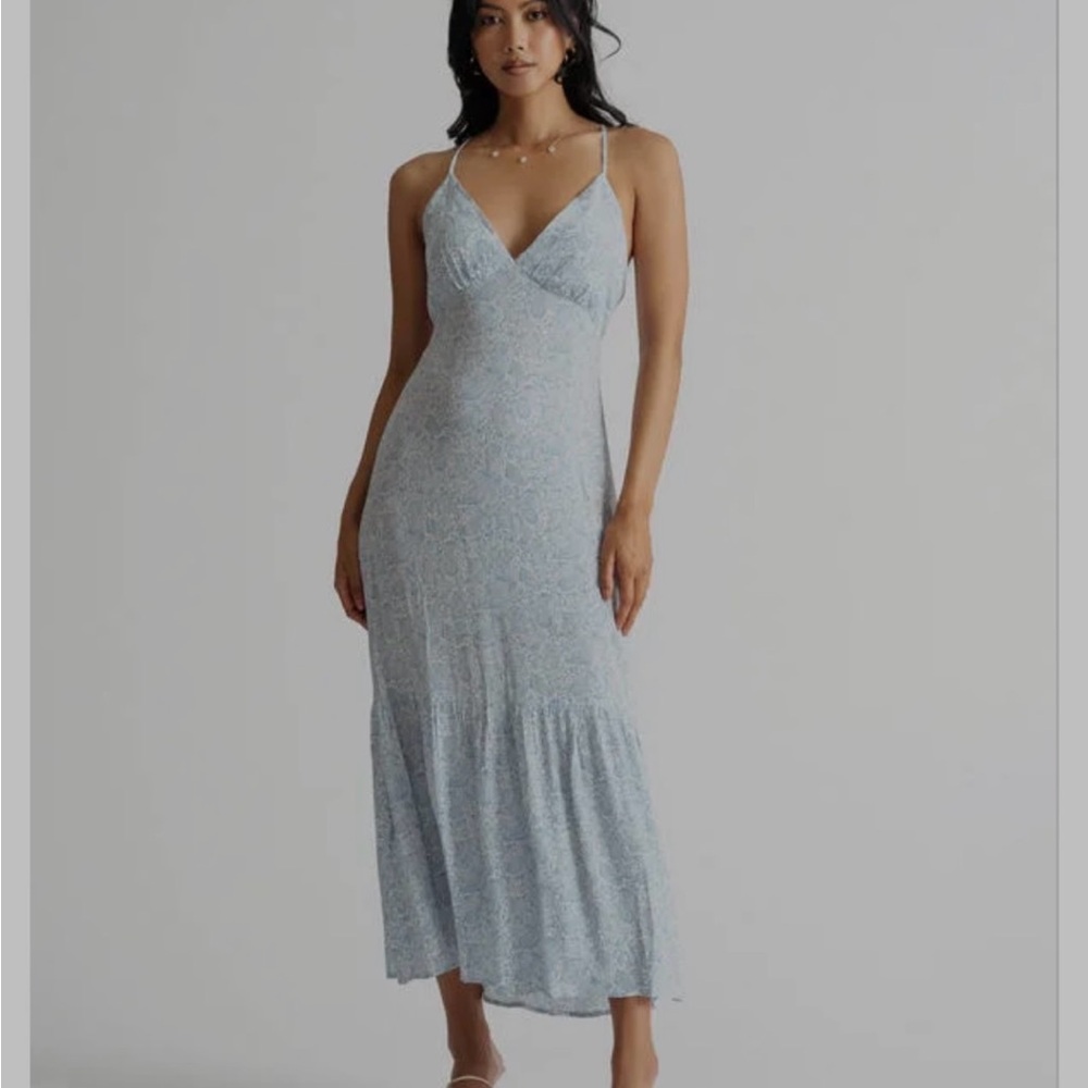 Lush brand blue floral dress